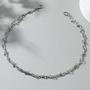 New barbed wire necklace